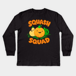 Squash Squad Kids Long Sleeve T-Shirt